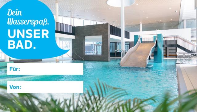 Pool mit Wasserrutsche